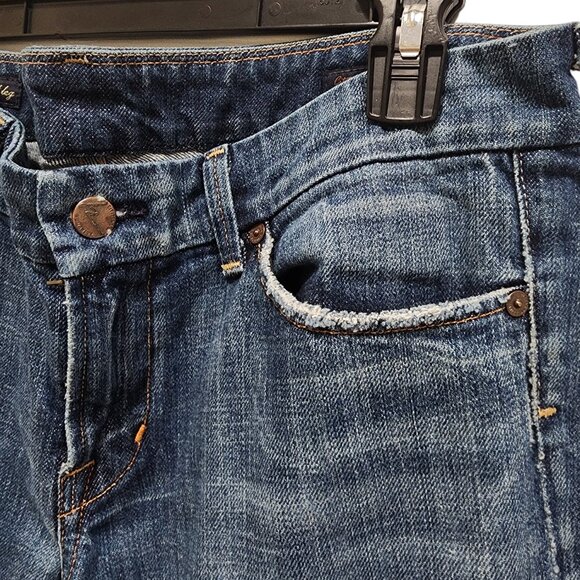 Citizens of Humanity Women's Low Waist Full Leg Stretch Jeans Size 32 USA - Picture 3 of 16